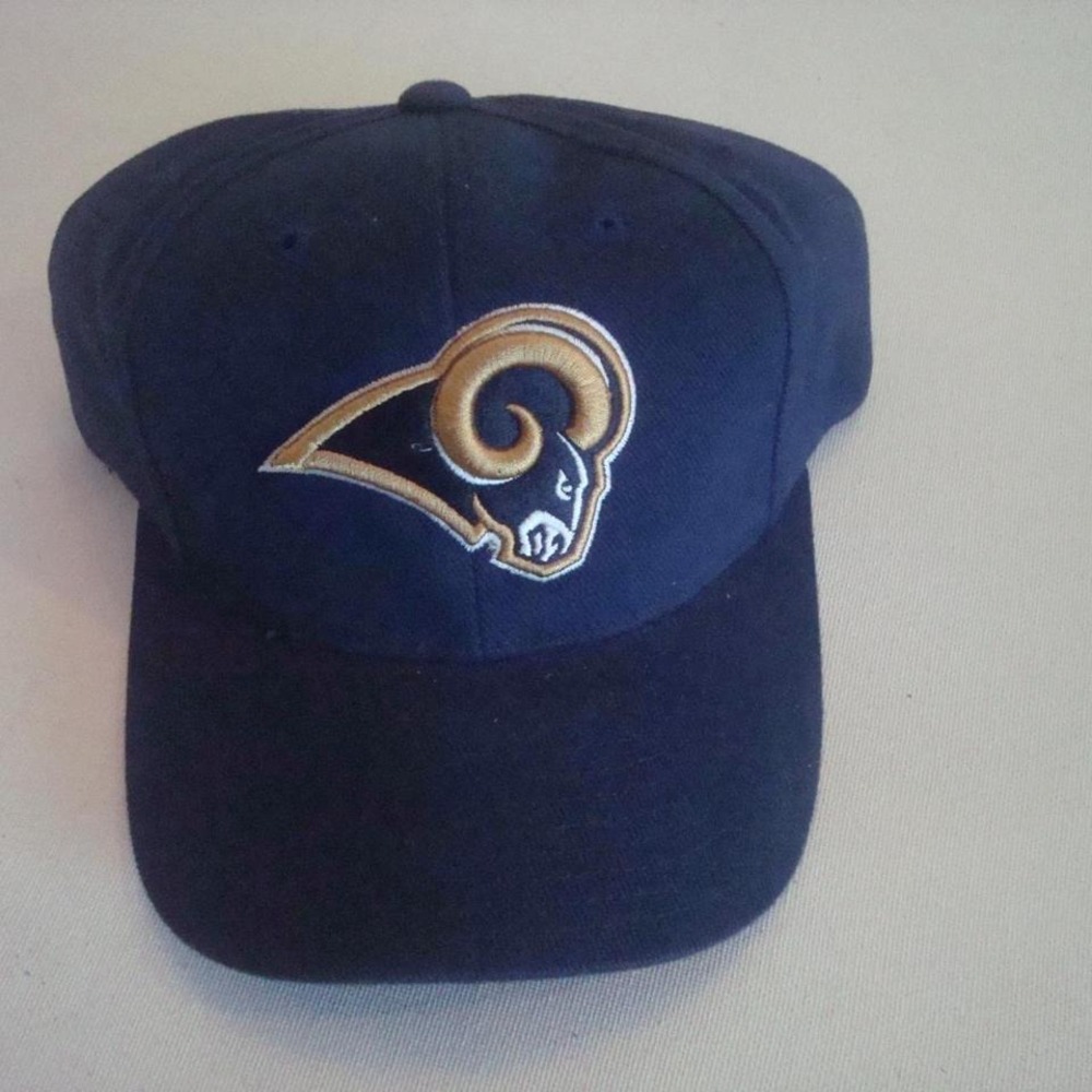 ST LOUIS RAMS REEBOK HAT CAP VINTAGE Y2K 00S J1